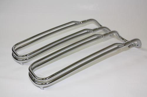 Saddlebag lid rack rail for harley davidson touring