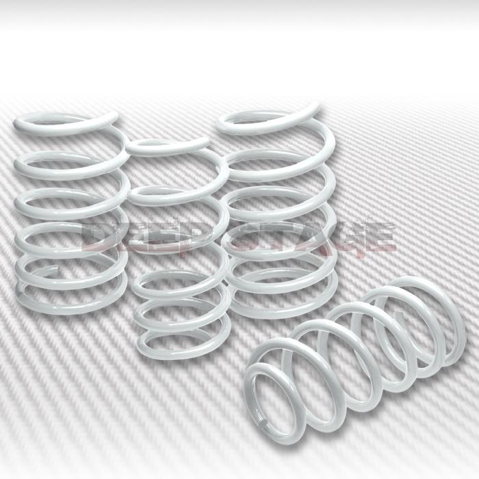 1.75" drop sport suspension lowering spring jdm 90-97 mazda miata mx-5 na white