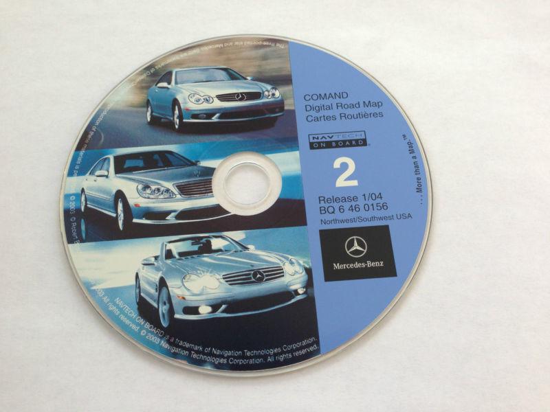 01 2002 03 mercedes cl55 cl65 cl500 cl600 navigation cd 2 or ut wa az co id mt