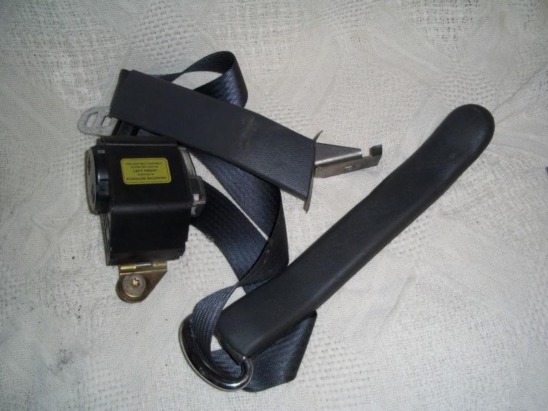 1993 ford e-150 econoline mark iii conversion van left front drivers seatbelt 