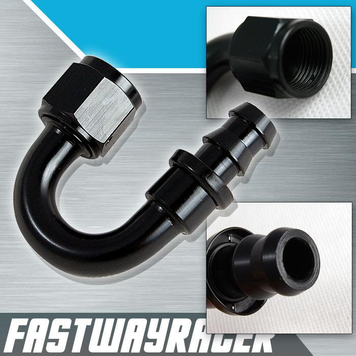 180 degree -10 an swivel fuel oil fluid air line hose end fitting 10an 10-an -10