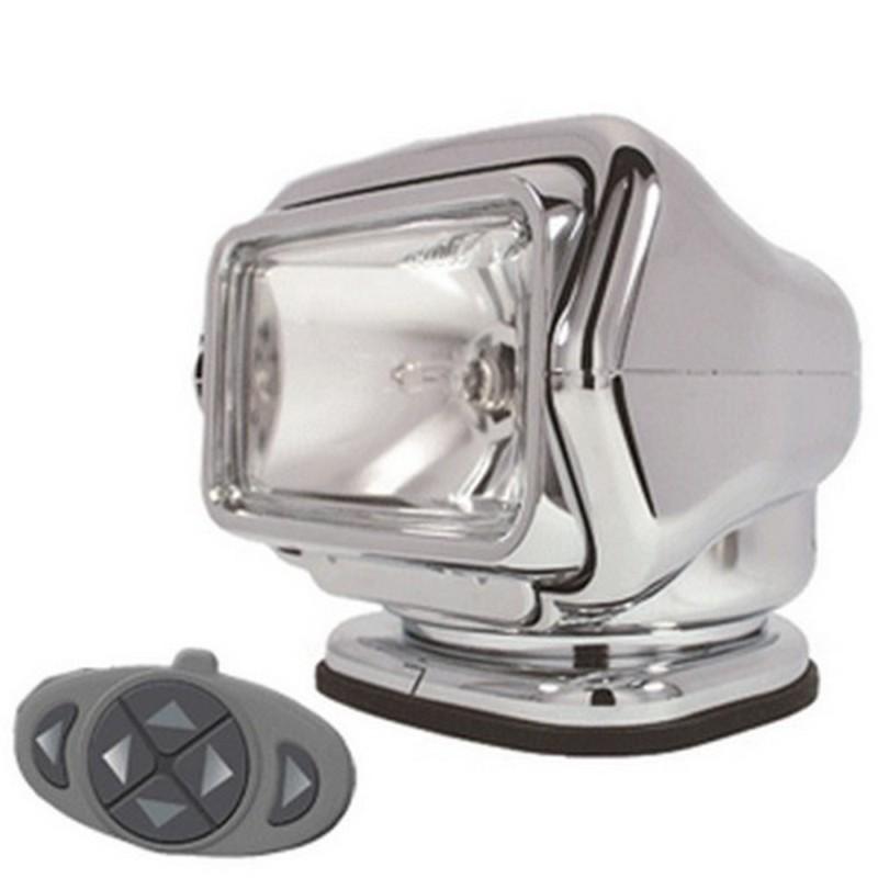 Golight marine searchlight stryker series 12v chrome w/wireless dash remote