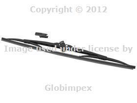 Mercedes w124 rear windshield wiper blade 18" bosch oem new + 1 year warranty