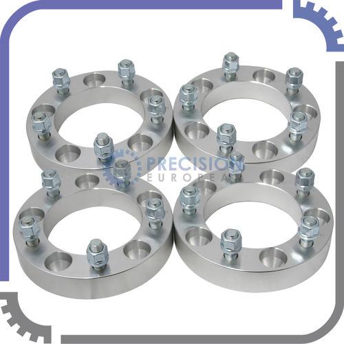 4pc 1.25" wheel spacers 5lug 5.5 - jeep cj renegade, ford bronco, dodge ram 1500