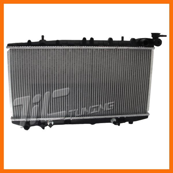 Brand new cooling radiator assembly 1991-1999 nissan sentra 1.6 l4 w/toc a/t m/t