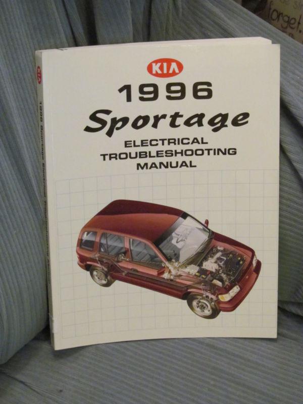 1996 kia sportage electrical troubleshooting manual guide sc book ase certified