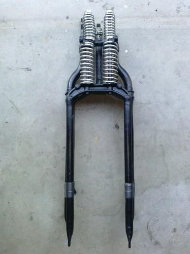 Vintage 1930's knucklehead inline springer forks