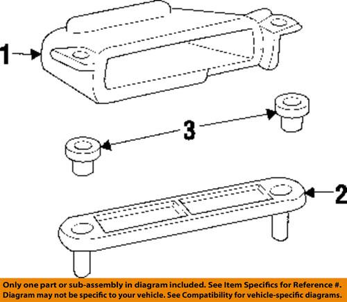 Gm oem 19257057 fog lamp bulb