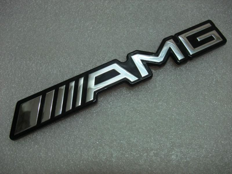 For amg car badge emblem sticker mercedes-benz acrylic self adhesive new amg