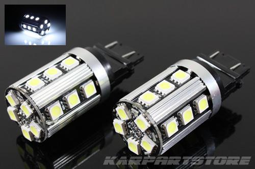 2x 3157/3457 canbus white 20-smd led parking front signal corner lamp light bulb