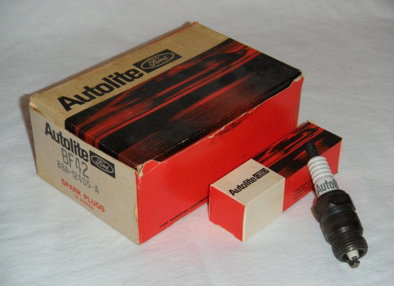 8 ford autolite spark plugs bf 42