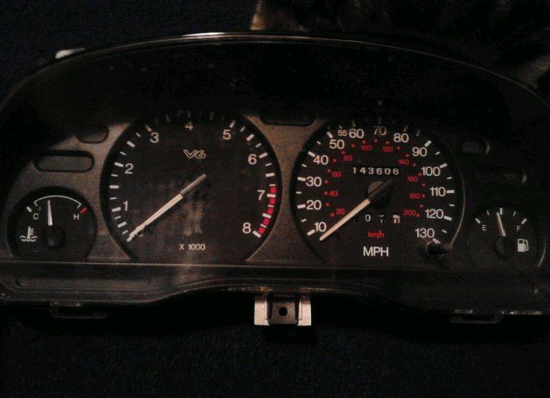 98 99 00 ford contour v6 svt instrument cluster mercury mystique gauges speedo