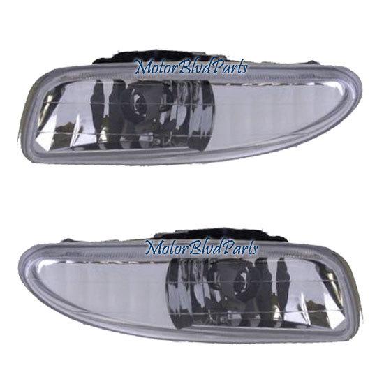 01-02 dodge neon sedan fog lamps lights left + right