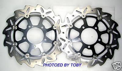 Front brake disc rotor kawasaki zx10r zx6r z1000 z750 h