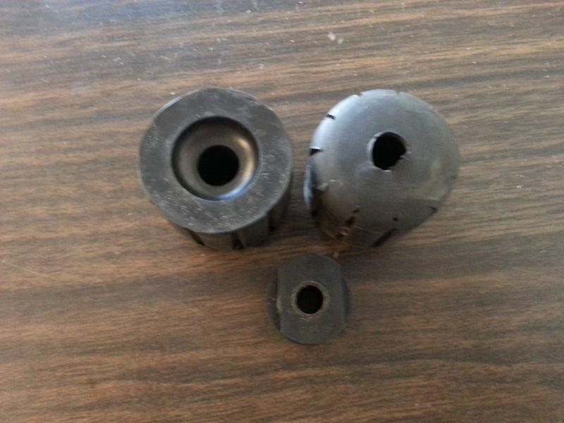 1970-1976 1977 honda cb750 k  cb-750 h437-2 rubber tank pad mounts