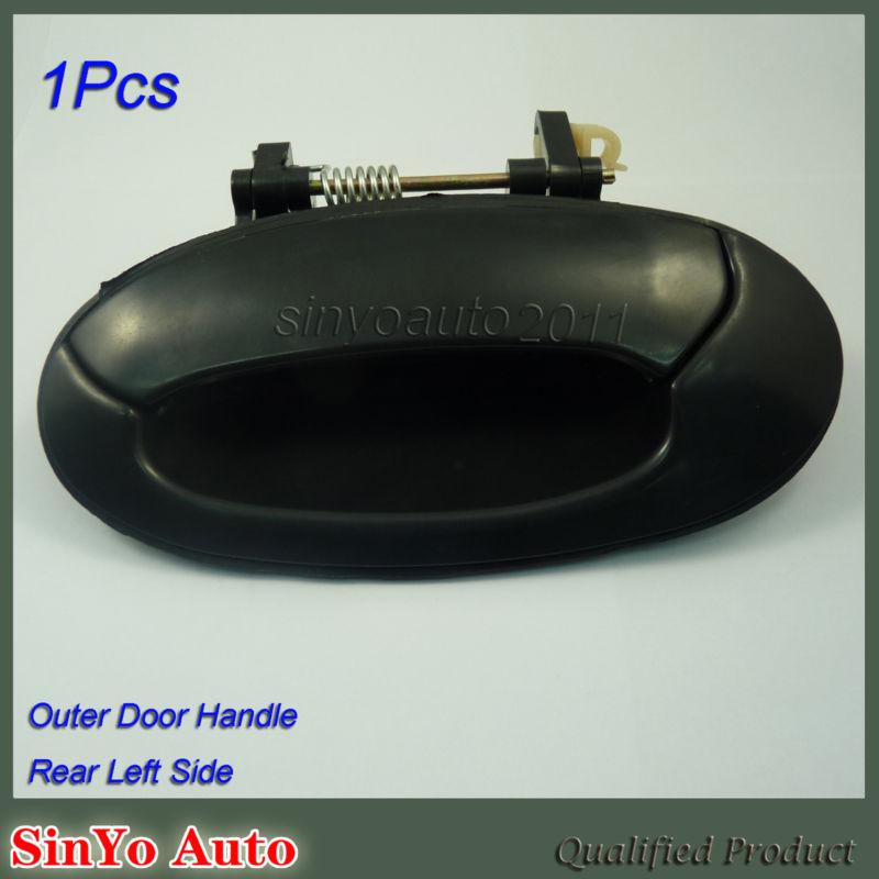 New outside door handle rear left rl black fit for hyundai elantra 96-00