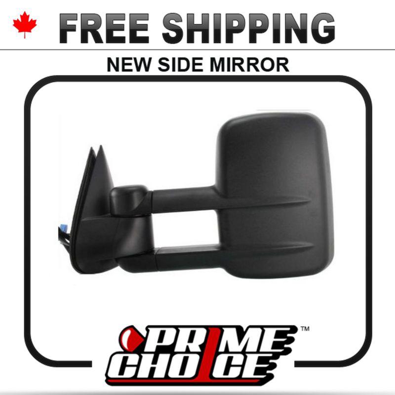 New power left driver side towing mirror