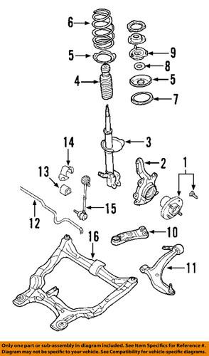 Nissan oem 54618ca000 sway bar link/suspension stabilizer bar link