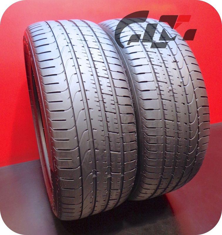 (2) very nice tires★ pirelli 245/40/20 p zero runflat 99y ★no patches★bmw #25156