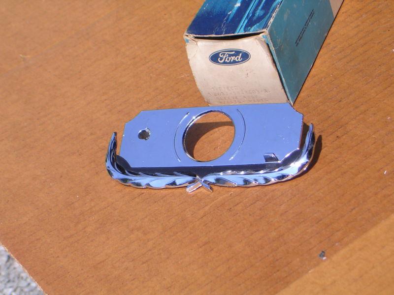 1969 nos ford luggage compartment door "ltd" lock cylinder sleeve c9az xl ltd