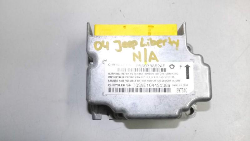 2004 jeep liberty srs airbag module p56038862af oem