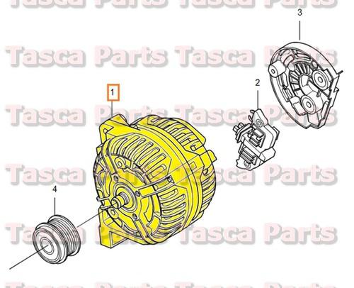 Brand new oem alternator 2005-2009 volvo s60 s80 v70 v70xc xc90 #36050266