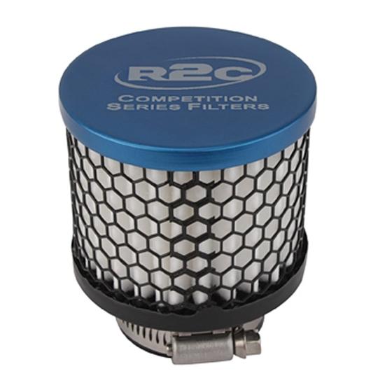 New r2c black enging breather filter, 1-1/2"