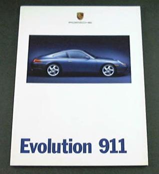 1998 98 porsche evolution 911 brochure