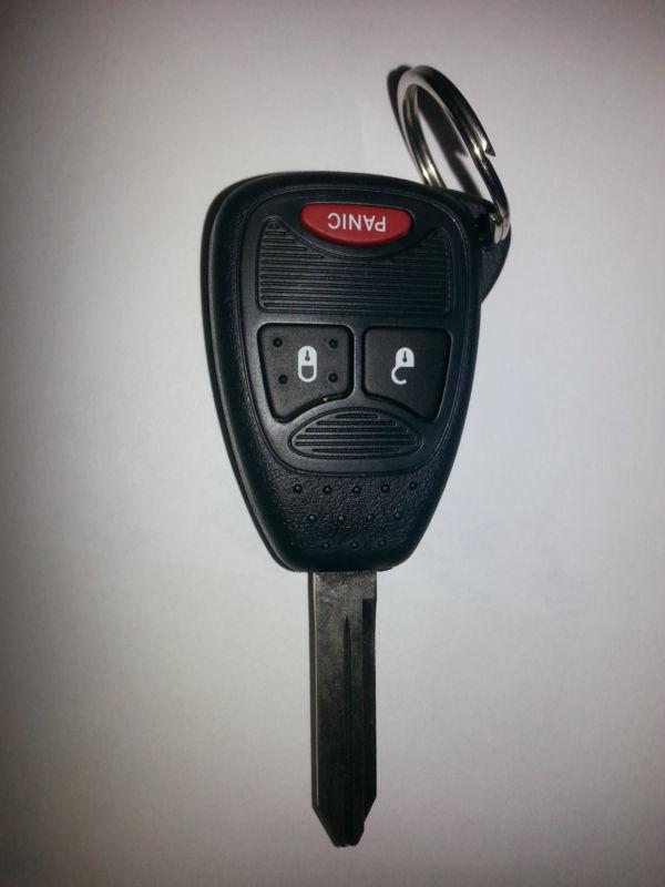 New oem jeep key transponder keyless remote fob clicker entry remote uncut key