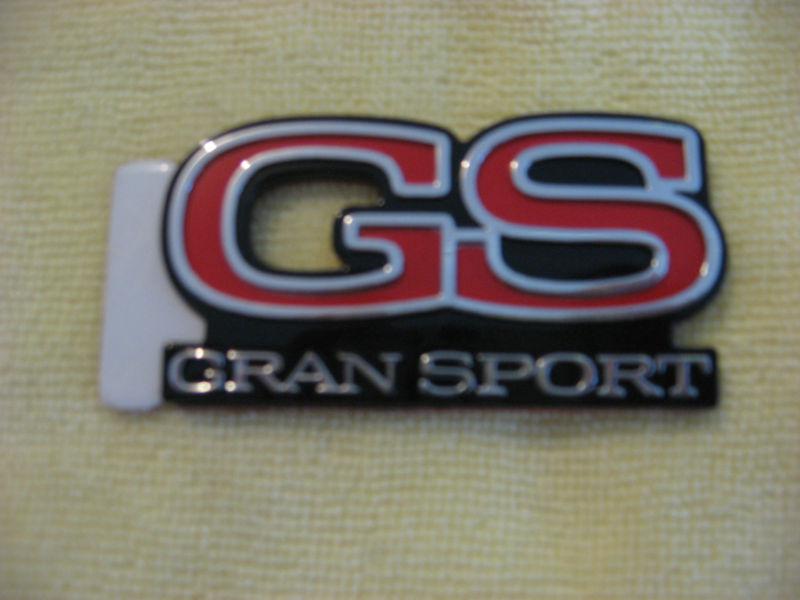 1990's buick regal gran sport gs emblem badge 