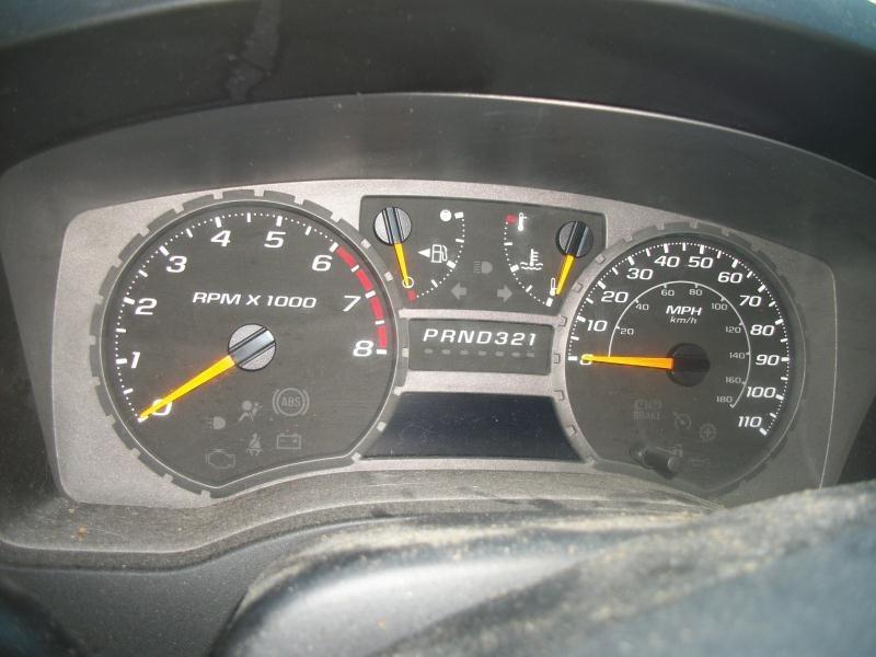 Speedometer 04 chevy colorado us automatic decor pkg opt yc3 1124885