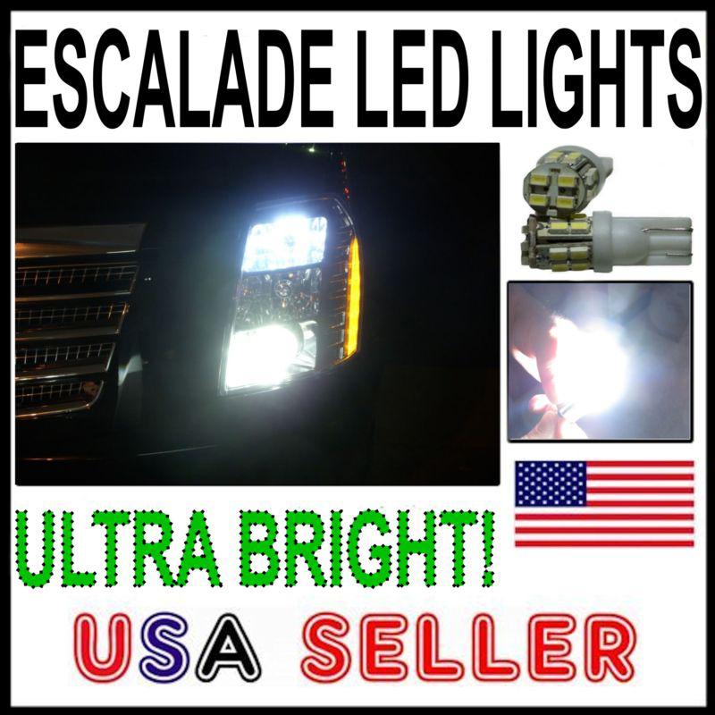 Gm truck 194 t10 2825 front sidemarker led bulbs - the brightest anywhere - gmc