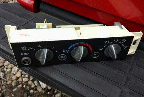 Chevy tahoe suburban yukon heater climate control unit