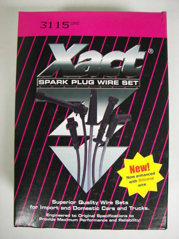 Xact 3115 spark plug wire set v6 3.1l and v6 3.4l grand am century regal alero