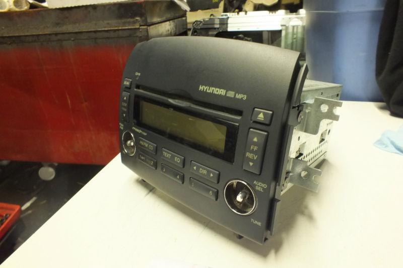 2006 2007 2008 hyundai sonata mp3 radio 96180-0a100 oem c