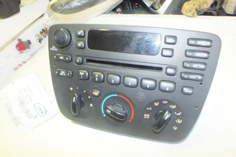 2004 2005 2006 2007 mercury sable cd radio 5f1t-18c858-da oem g