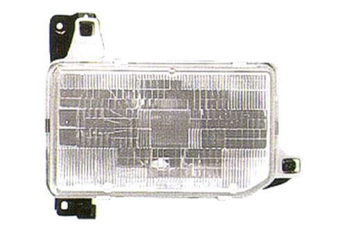 Replace ni2503104v - 86-87 nissan hardbody front rh headlight assembly