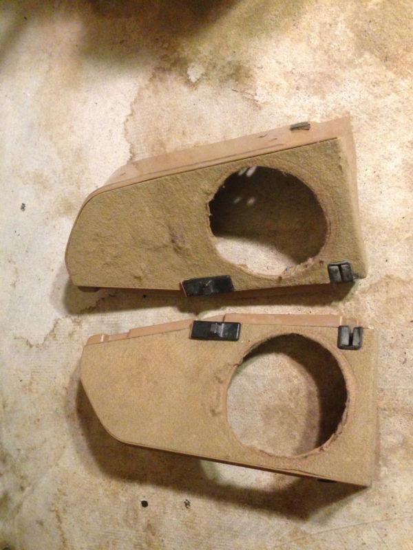 84-87 civic wagon rear speaker pods