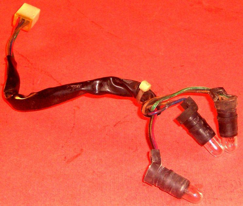 1982 kawasaki kz440 ltd tachometer wire harness  kz 440  we ship daily!