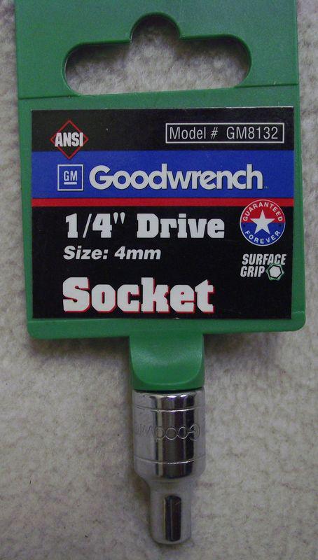 Gm goodwrench tools 3/8" drive socket 6mm 