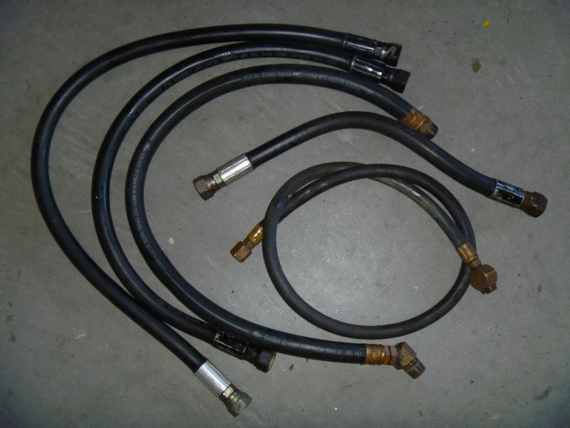 Marine oil and transmission cooler lines