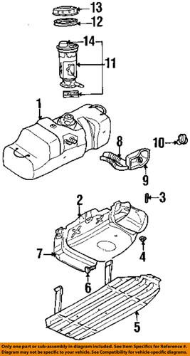 Dodge oem 52102468ad fuel tank filler neck