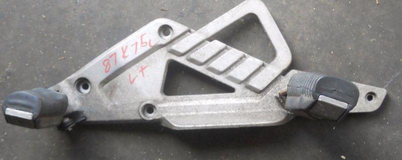 1987 bmw k75 k100 k75c left side footpeg bracket  non abs