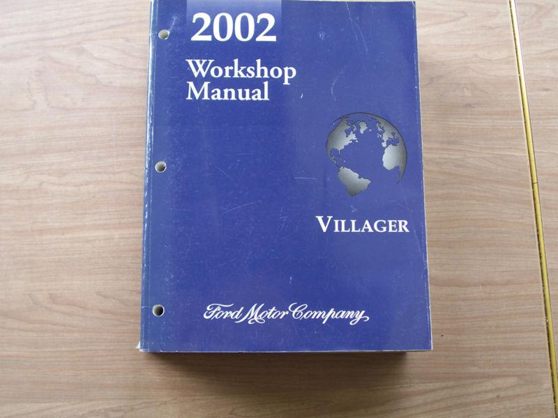 2002 ford villager factory manual