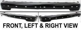 Primered new bumper front chevy s10 pickup chevrolet blazer 2004 2003 2002 parts