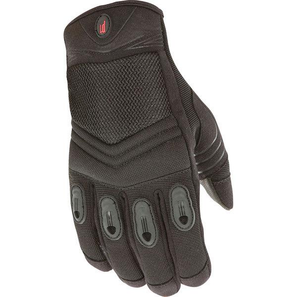 Black l powertrip open road glove