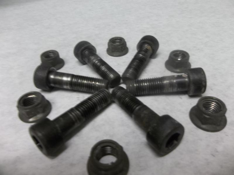 02 suzuki bandit 600 s - subframe mount bolts x6