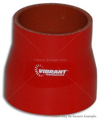 Vibrant  2774r 4 ply reducer coupling 3" x 3.5" x 3" long red