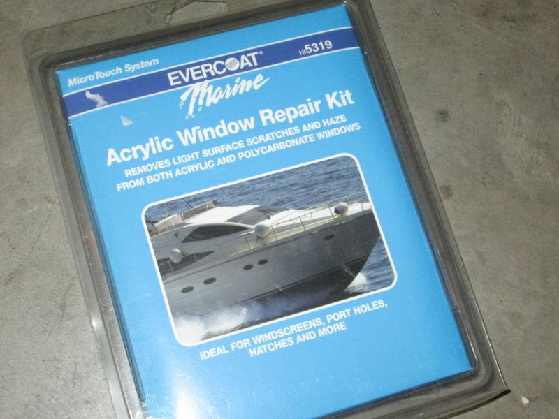 New evercoat marine acrylic window repair kit 105319 boat polycarbonate cheap