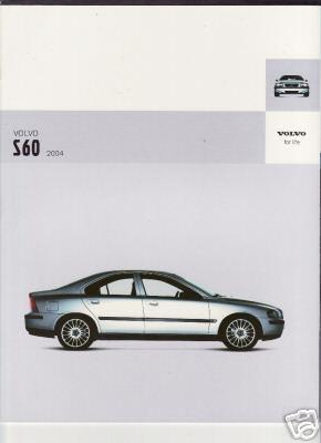 2004 volvo s60 brochure